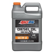 AMSOIL 100% Synthetic Heavy-Duty Synthetic Diesel Oil TURBO TRUCK 5W-40 / 5W40 Synthetic Engine Oil