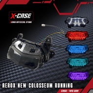 Most Economical X-Case Stop Lamp Coloseum Aerox New Nvx 2020 2024 Running 7 8 Mode Manual 3 In 1 Sei