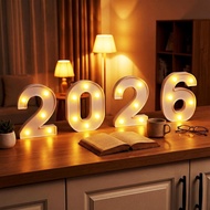 Mudder 2026 Light up Numbers, Marquee Numbers for Graduation Decorations, LED 2026 Graduate Decorati