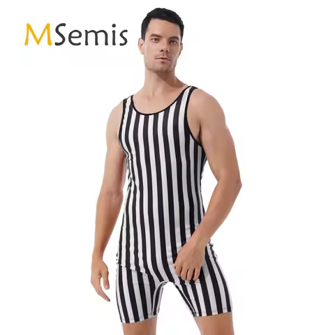 Swimwear Mens Wrestling Singlet Bodysuit Gymnastic Fitness Outfits Athletic Jumpsuit Weight Lifting