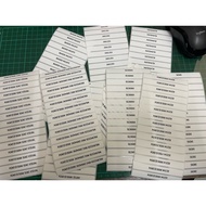 STIKER NAMA BUKU SEKOLAH 2026 ( STIKER THERMAL ) 100pcs