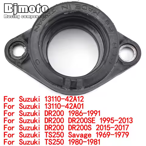 DR 200 Carburetor Interface Adapter Intake Manifold For Suzuki DR200 DR-200SE DR200S TS 250 Savage 1