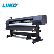 Eco Solvent Printer Digital Inkjet PVC Vinyl Flag Banner Wallpaper Printing Machine DX5 DX7