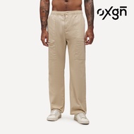 OXGN Cargo Pants For Men (Khaki)