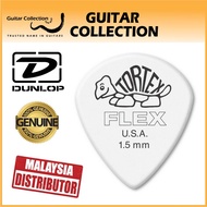 Jim Dunlop 466P150 Tortex Flex Jazz III XL Guitar Picks | 1.50mm (12 pcs/pack)