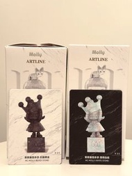 Molly週年紀念雕塑系列隱藏款茉莉蕃茄殺手 石器黑金/薄荷白岩