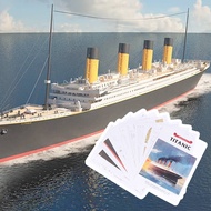 PlayPalaceE 1:400งานฝีมือเรือไททานิคชุดกระดาษ3D ของเล่นแบบทำมือ