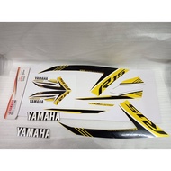 R155 VVA V3 NEW R15 STICKER SET YELLOW STRIPE GRAPHIC BODY KUNING HITAM ORIGINAL100%YAMAHA BK6-FG000