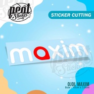 [Peot] Maxim Cutting Ojol Sticker