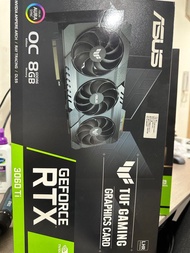 新淨asus rtx 3060ti 8 gb