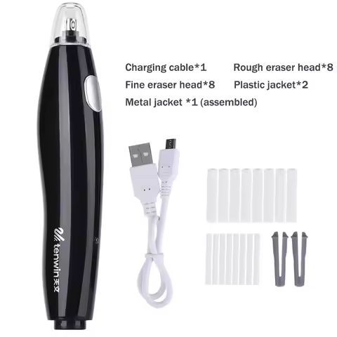 Professional Art Drawing Electric Eraser/Rubber High Light Sketch Eraser Auto Eraser USB Charged Era