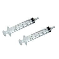 UNIGLOVES DISPOSABLE 5CC LUER SLIP SYRINGE 2PCS