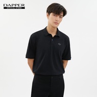 DAPPER เสื้อโปโล DP Patch Polo Shirt สีดำ