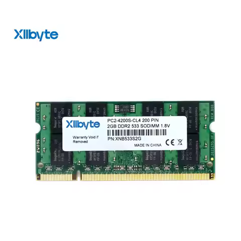 Xllbyte New Sealed SODIMM DDR2 533Mhz 2GB PC2-4200 memory for Laptop RAM,good quality!high compatibl