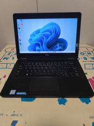 （can use sim card) Dell Latitude E7270(12.5" touchscreen/win11/i5 6th/8g ddr4/m.2 128gb ssd/office)