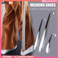 Fast Delivery Stainless Steel Shoe Spoon Size 16cm 30CM 42CM Wood Helps To Remove Shoes Long Handle