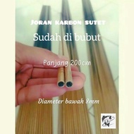 Carbon sutet bubut 200cm D7mm