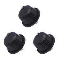3Pcs Air Condition Switch Control Knob Replacement Accessories for    Champ, Fortuner,  2012 - 2015