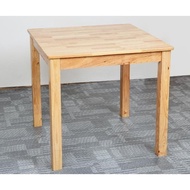 Solid wood dining table rectangular square dining table home restaurant economical solid wood table 