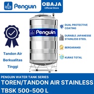 Toren/ Tandon Air Stainless Steel TBSK 500 - 500 Liter Penguin