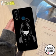 Case Vivo Y12 Y15 Y17 - Casing Vivo Y12 Y15 Y17 - Eksotik - Blackcool - Silicone - Aksesoris Handpho