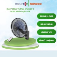Quạt treo tường Nanoco NWF1615RC-GR Bảo hành 12 tháng - STM