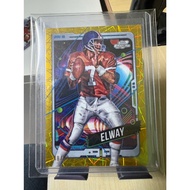 American Football 2024 Topps Chrome Cosmic Gold Refractor/50 John Elway