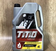 OLI MATIC TOYOTA TMO ATF WS ( UNTUK MOBIL YARIS / ALTIS /VIOS / CAMRY / INOVA REBORN ) 4LITER ORIGIN