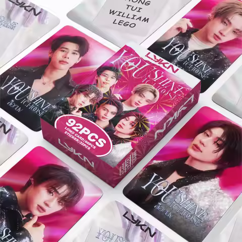 92PCS LYKN LOMO Card Set Photo Cards for Sticker Book Scrapbooking Collection Gift