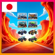 Hot Wheels Monster Truck Big Size Assortment Vehicle Toy 1:24 Mini Cars, Set of 4, Box Sale, for Age