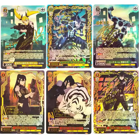 Proxy Weiss Schwarz SP Signed FOIL Kaiju No. 8 Kafka KJ8/S123-T18SP Ashiro Mina Kafka Foil & Signed 