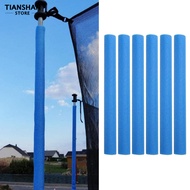 Tianshan 12Pcs Foam Tube Easy to Install Waterproof Cylindrical Washable Reusable Anti-collision Protection Blue Trampoline Pole Foam Tube Grip for Children