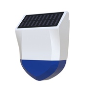 Tuya Smart WiFi Siren Alarm Outdoor Sound and Light Alarm Waterproof Solar Sound Light Alarms