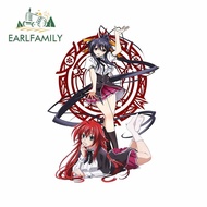 EARLFAMILY 13cm x 9.4cm for High School DxD Akeno Rias Motorcycle Car Stickers Skateboard Windshield