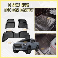 Car D-Max 2022 MAGIC MAT 5D TPE Carpet Car Mat Karpet Kereta