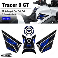 Motorcycle Fuel Tank Pad Sticker 3D Protector Decals Waterproof For TRACER 9 GT Tracer 9 GT Tracer9