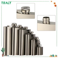 TEALY Hip Flask Leakproof Alcohol Wine Drinkware Whiskey Holder