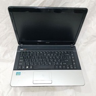NotebookAcer Aspire E1-471G Intel Core i3-3110M(2 Cores/4 Threads Cache 3MB L3) Screen Size 14 Inche