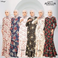 Baju Kurung Cotton Adellia | Kurung Moden Payung Batik Klasik & Floral Ironless