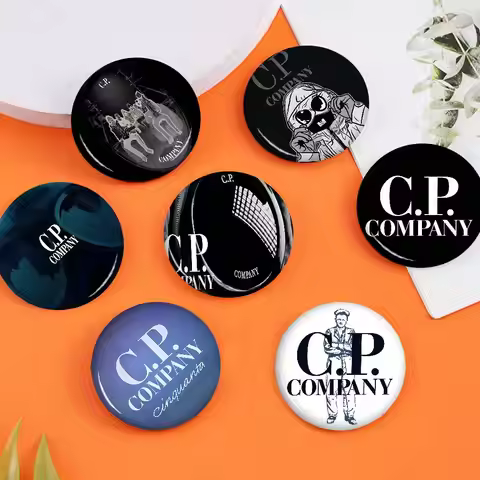 C-CP-Fashion-Company Anime Brooches Cute Cartoon Badge Jacket Jeans Lapel Pin Gift Accessorie