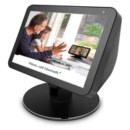 ATOPKUWAR Stand for Amazon Echo Show 8, Echo Show 8 Adjustable Stand, Horizontal 360 Rotation Longit