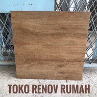 Granit Lantai Motif Kayu (Kasar) 60X60 (Doff,Kasar)