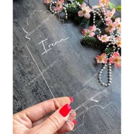 [SG FREE DELIVERY🚚]Custom Phone stand Acrylic Phone Stand Engraved Phone Stand Custom Phone Stand Sm