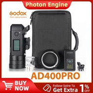 Godox 400W AD400 Pro WITSTRO All-in-One Outdoor Flash AD400Pro Li-on Battery TTL HSS with Built-in 2