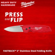 Milwaukee FASTBACK™ 3" Stainless Steel Folding Knife 48-22-1520