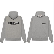 ✅ขายสินค้าของแท้เท่านั้น New Hot เสื้อ Fear of God Essentials Hoodie ชาย และหญิงเสื้อฮู้ดหลวม