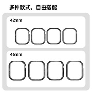 Ready Stock Carbon Fiber S10 46mm Watch Case Watch S1142mm Twill Watch Protective Case Hard Case