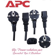 Power Cable UPS APC ORIGINAL EU - C13 16A~250V 3x1.mm 2.5M