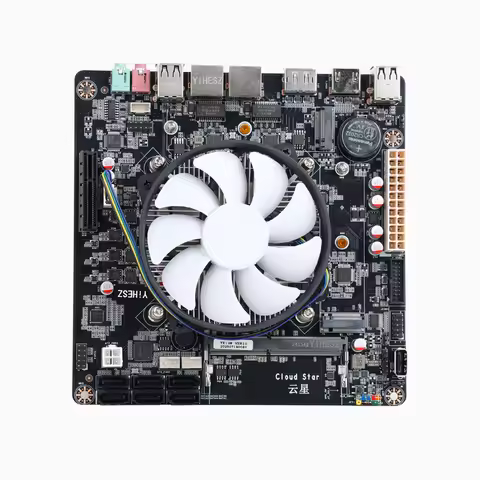 N150 NAS DDR4 Motherboard 6* SATA3.0 2X Intel I226 2.5G Mini ITX 17x17CM 2* M.2 1XPCIE For Soft Rout