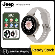 Jeep S02 Women Smart Watch Waterproof Fitness Tracker Blood Pressure Sleep Calls Reminder Social App